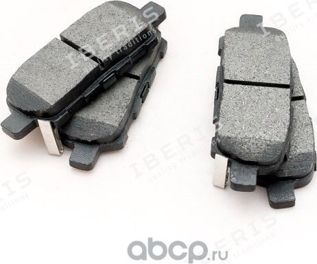 КОЛОДКИ ТОРМ.ЗАД., К-Т NISSAN QASHQAI (J10E) (Iberis). Артикул IB153074