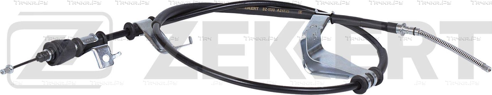 Трос ручника (тросик ручного тормоза) Zekkert. Артикул BZ-1130