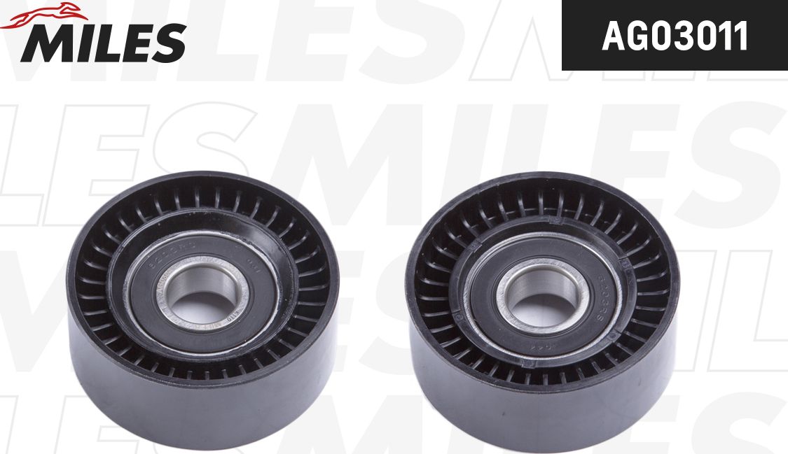 Натяжной ролик (натяжитель) приводного ремня Miles. Артикул AG03011