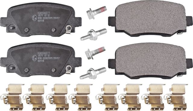 Тормозные колодки Blue Print задние для Jeep Cherokee V (KL) 2013-2026. Артикул ADA104277