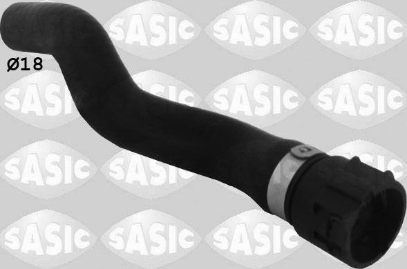 Патрубок радиатора (системы охлаждения) Sasic. Артикул 3406105