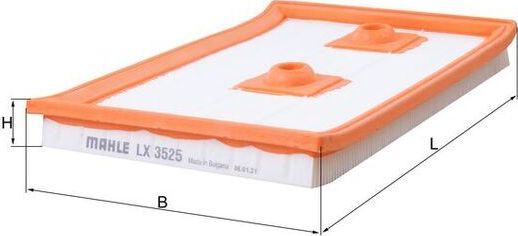 Воздушный фильтр Mahle-Knecht. Артикул LX 3525