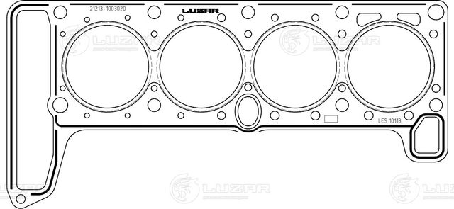 Прокладка ГБЦ Luzar. Артикул LES 10113