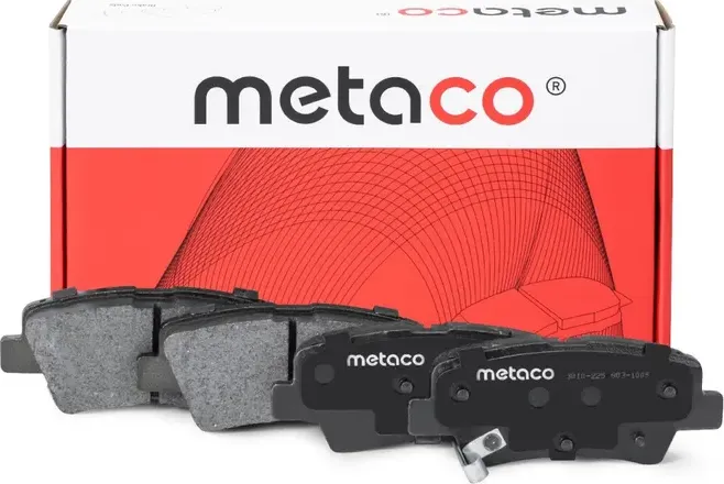 Колодки тормозные задние дисковые к-кт HYUNDAI ELANTRA 16 (Metaco). Артикул 3010225