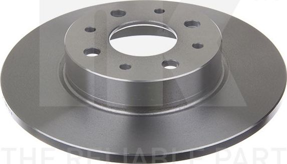 Тормозной диск NK задний для Alfa Romeo MiTo I 2008-2018. Артикул 201028