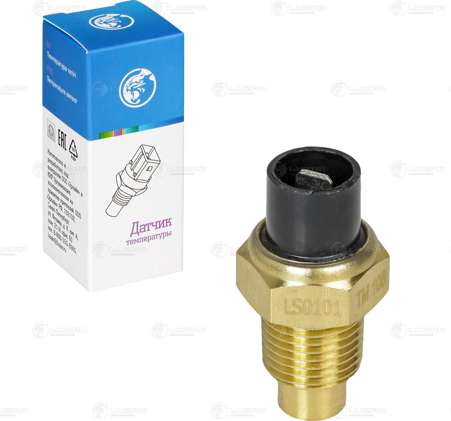 Датчик температуры охлаждающей жидкости Luzar. Артикул LS 0101