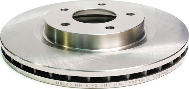 Тормозной диск Cworks передний для Mitsubishi Outlander III 2012-2025. Артикул C210R2042