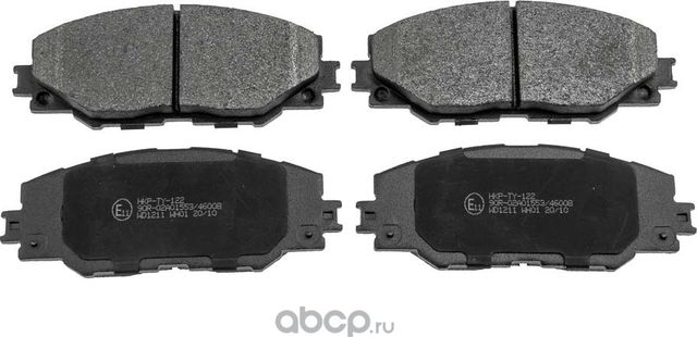 BRAKES ПЕРЕДНИЕ ТОРМОЗНЫЕ КОЛОДКИ (NTY). Артикул HKPTY122