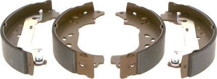 Тормозные колодки Bosch задние для Mazda 3 I (BK) 2003-2008. Артикул 0 986 487 810