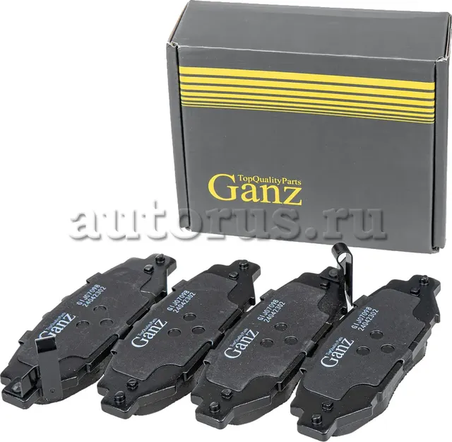 Колодки задние (Ganz). Артикул GIJ07098