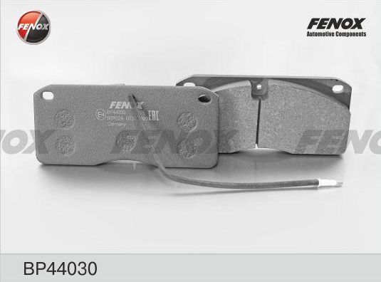 Тормозные колодки Fenox. Артикул BP44030
