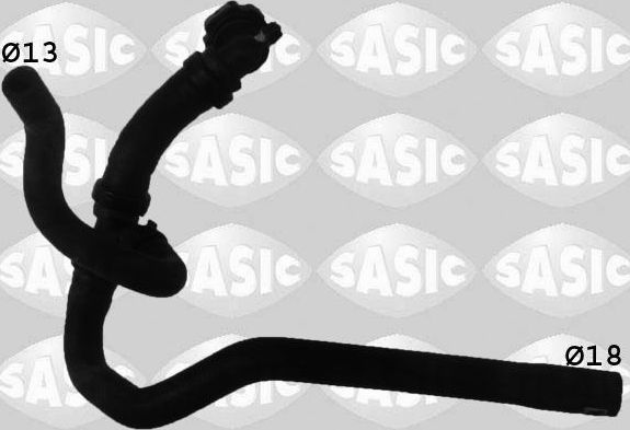 Патрубок радиатора (системы охлаждения) Sasic. Артикул 3404118