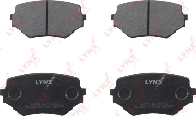 Тормозные колодки LYNXauto. Артикул BD-5102