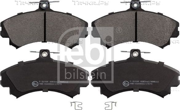 Тормозные колодки Febi Bilstein. Артикул 16213