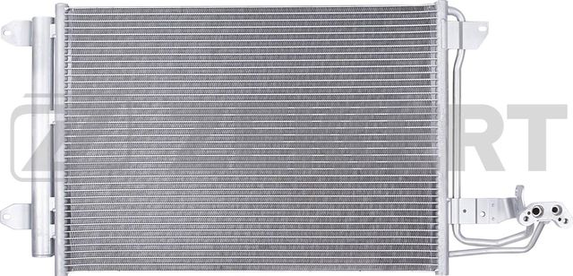 Радиатор кондиционера (конденсатор) Zekkert для SEAT Leon II 2005-2013. Артикул MK-3003