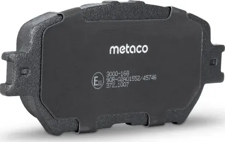 Колодки тормозные TOYOTA CAMRY 01- передн. (Metaco). Артикул 3000168
