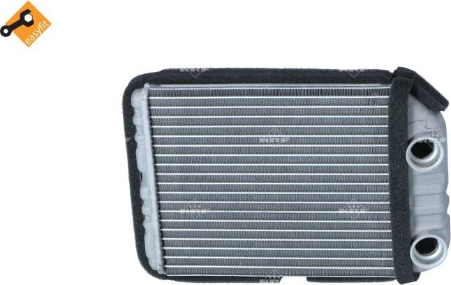 Радиатор отопителя (печки) NRF (алюминий). Артикул 54287