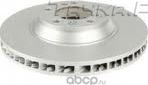 Тормозной диск VAG передний левый для Porsche Cayenne I (955) 2002-2010. Артикул 7L8615301