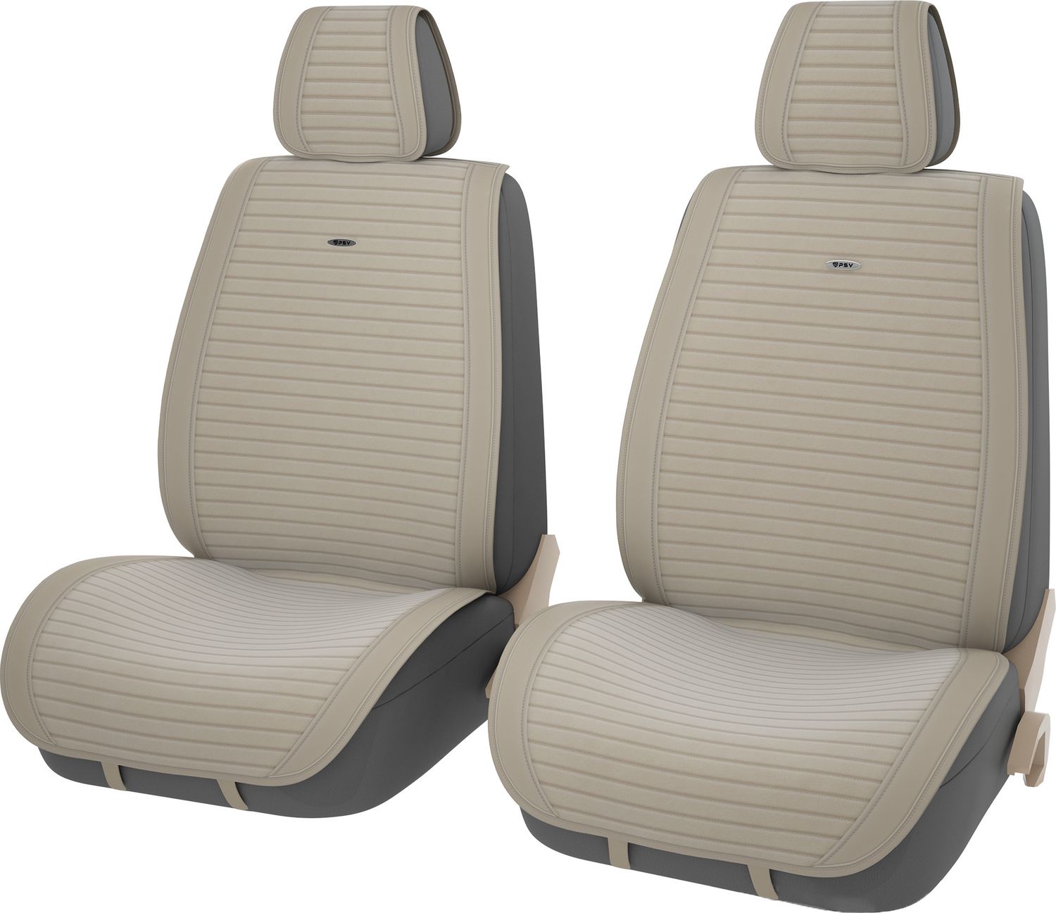 Накидки универсальные PSV Bliss 2 FRONT на сидения, цвет Бежевый. Артикул 132493