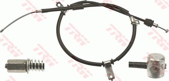 Трос ручника (тросик ручного тормоза) TRW. Артикул GCH671