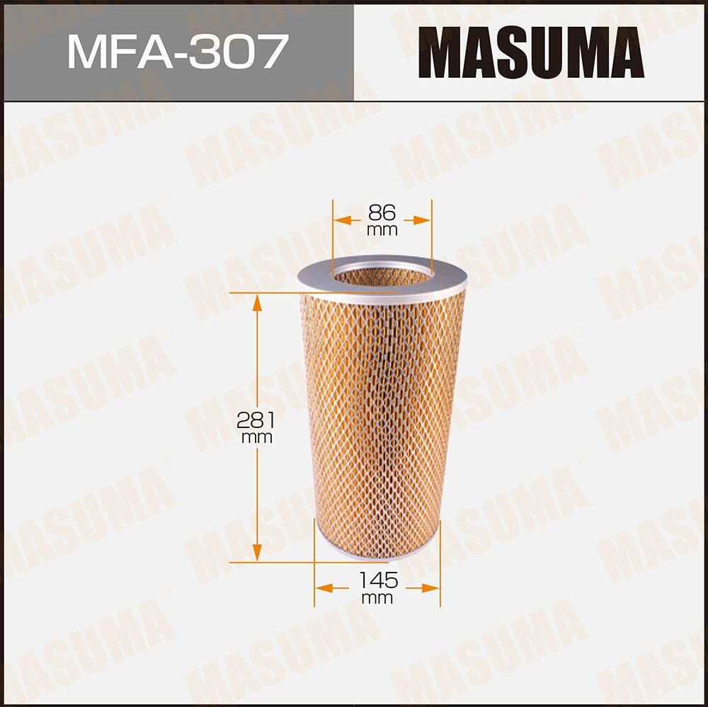 Воздушный фильтр Masuma. Артикул MFA-307
