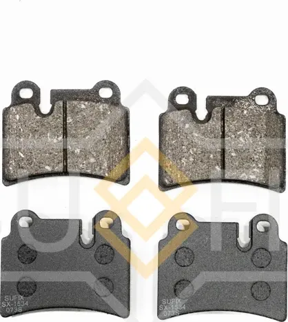 Колодки тормозные дисковые | зад прав/лев | (Sufix). Артикул SX-1534