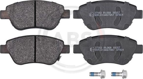 Тормозные колодки ABS передние для Proton Gen-2 2004-2012. Артикул 37563