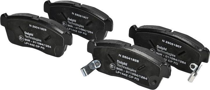 Тормозные колодки Delphi (органический). Артикул LP1442