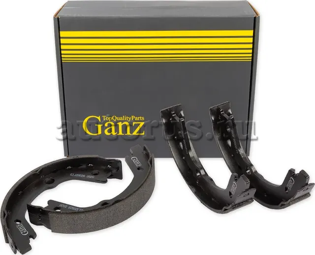 Колодки барабанные (Ganz). Артикул GIJ20028