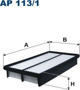 Воздушный фильтр Filtron. Артикул AP 113/1