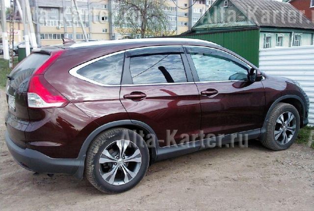 Дефлекторы Cobra Tuning Eurostandart для окон Honda CR-V IV 2012-2018. Артикул HE12312