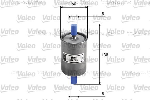 Топливный фильтр Valeo для Isuzu Trooper II 1992-2004. Артикул 587003