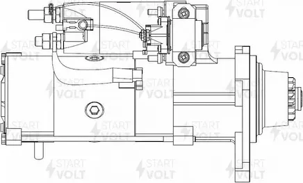 Стартер StartVOLT для Renault Kerax 2006-2026. Артикул LSt 1099