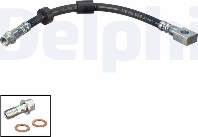 Тормозной шланг Delphi задний для Volvo XC90 II 2014-2026. Артикул LH7738