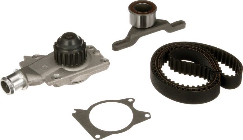 Помпа (водяной насос) с комплектом ремня ГРМ Gates PowerGrip™. Артикул KP15665XS