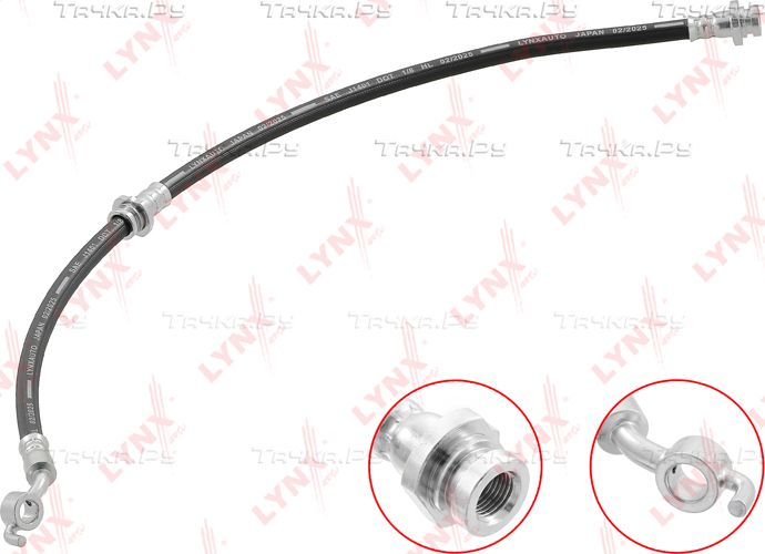 Тормозной шланг LYNXauto для Nissan Micra V 2005-2026. Артикул BL-4007