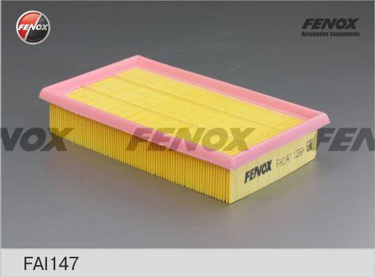 Воздушный фильтр Fenox. Артикул FAI147