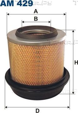 Воздушный фильтр Filtron для Mercedes-Benz T2 II 1986-1994. Артикул AM 429