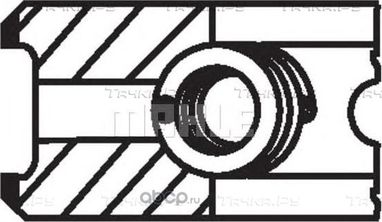 Поршневые кольца Mahle. Артикул 004 51 N0