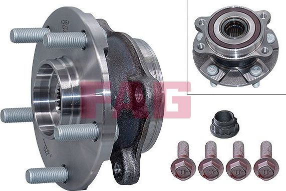 Ступичный подшипник (комплект) Fag. Артикул 713 6189 70