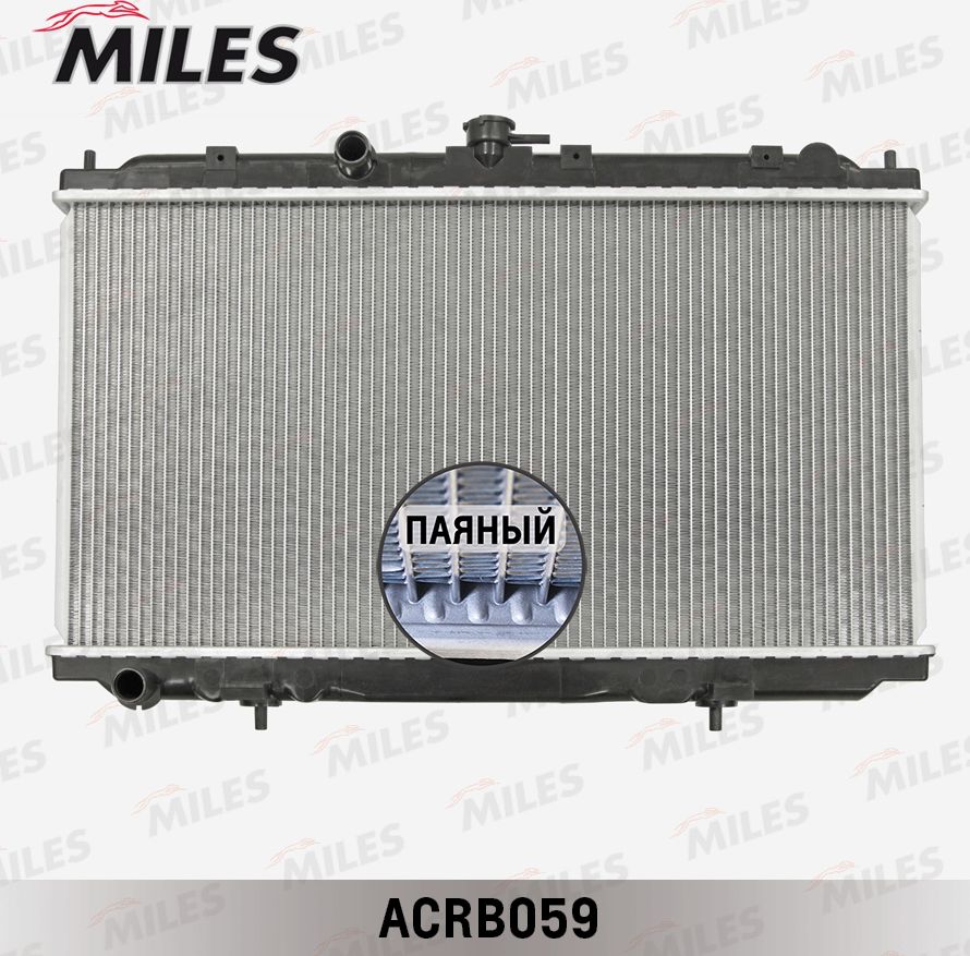 Радиатор охлаждения двигателя Miles (алюминий). Артикул ACRB059