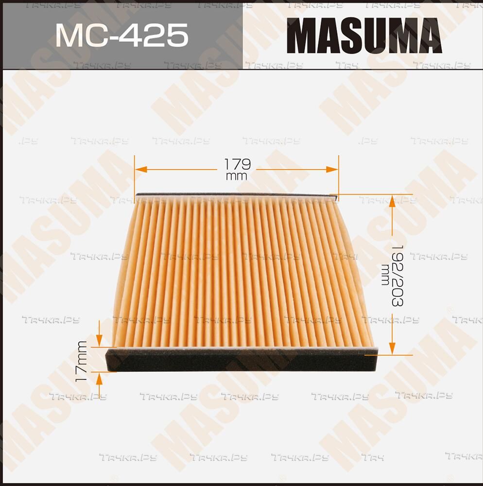 Салонный фильтр Masuma. Артикул MC-425