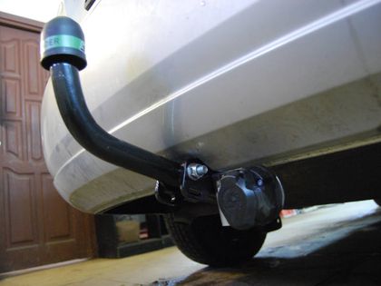 Фаркоп Лидер-плюс для Volkswagen Polo V седан 2009-2020. Артикул V125-A