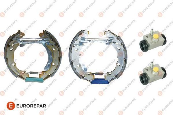 Тормозные колодки барабанные Eurorepar (алюминий). Артикул 1611454580