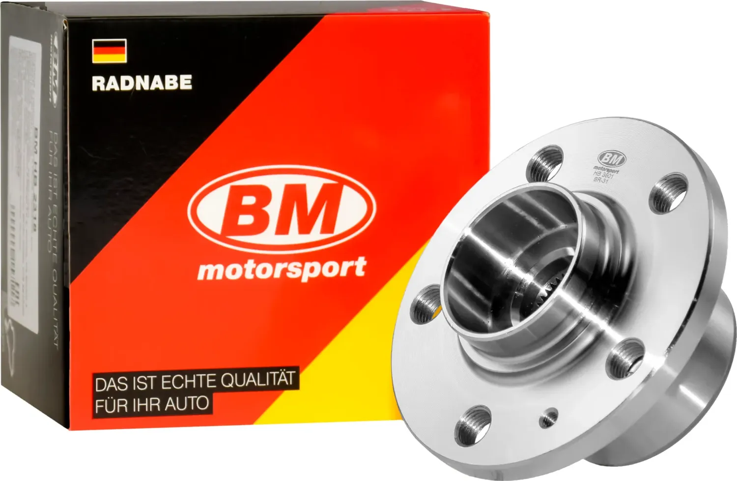 Ступица колеса VAG 80/ FABIA/ OCTAVIA/ POLO/ GOLF-3 пер. (D 256MM/ 288MM) (BM) BM. Артикул HB3601