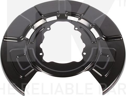 Кожух (щиток) тормозного диска NK задний правый/левый для BMW X6 I (E71) 2008-2014. Артикул 231557