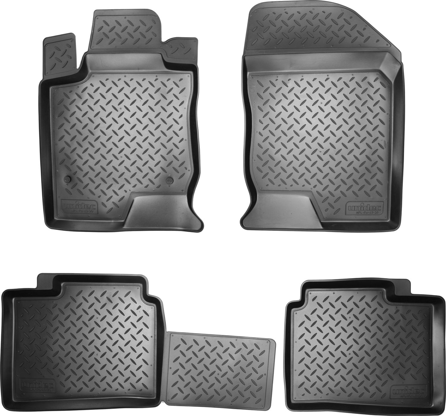 Коврики Норпласт для салона Kia Magentis II 2006-2009. Артикул NPL-Po-43-20