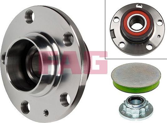Ступица колеса с интегрированным подшипником Fag. Артикул 713 6104 90