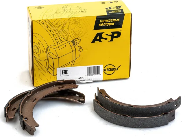 Задние тормозные колодки для а/м Mercedes A/B/C (ASP). Артикул K030118