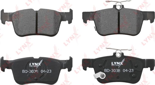 Тормозные колодки LYNXauto. Артикул BD-3038